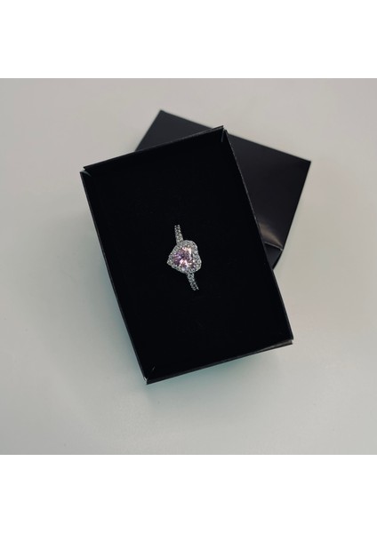 Pembe Kalpli Ayarlanabilir Çelik Yüzük Kutulu modelleri