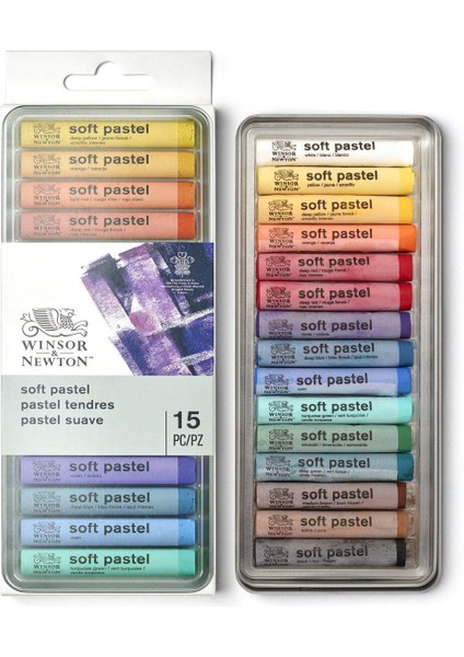 Yumuşak Pastel Seti (15 Renk)