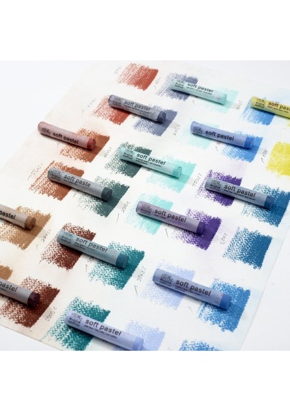 Yumuşak Pastel Seti (15 Renk)