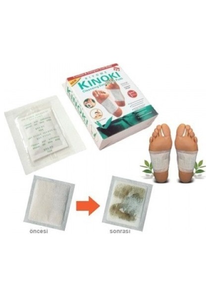 Kinoki Ayak Detox Bandı 10 Adet fırsatları