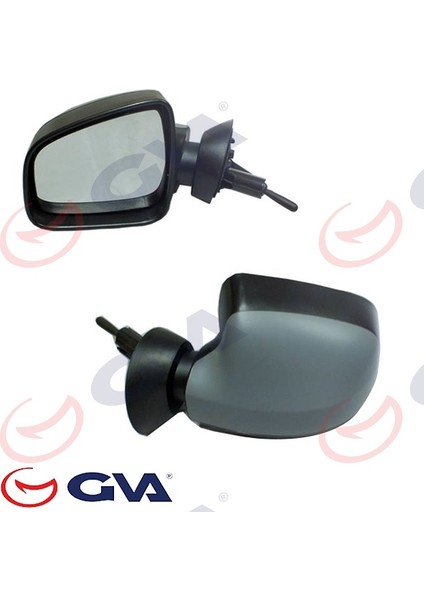 Dış Dikiz Aynası Sol Logan Sw-Mcv 08 Mekanik Astarlı Konveks VM-6801PL 6001549676-963023121R