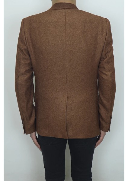 Fistan Store Erkek Italyan Kesim Dar Kalıp Tek Düğme Yazlık Blazer Ceket indirimleri