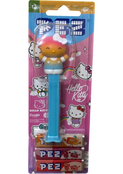 Hello Kitty 3 Yedek Şeker + 1 Figür