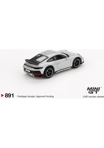 Porsche 911 Dakar Ice Gray Metallic 891
