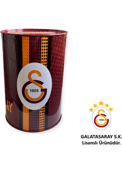Galatasaray Jumbo Boy Lisanslı Metal Kumbara