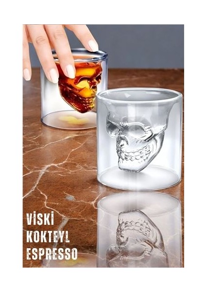 Shot Bardağı Viski Kokteyl Espresso