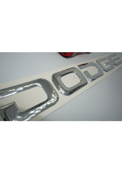 Dodge Bagaj Krom Metal Uzun Yazı Logo Arma fırsatları