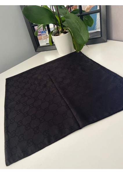 D Desen Soft Pamuk Eşarp Siyah Renk fırsatları