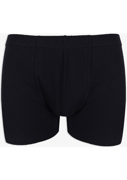 Erkek 2'li Pamuklu Likralı Lastikli Boxer
