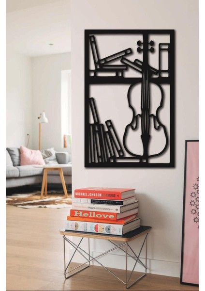 Çello Viyolonsel Keman Müzik Aleti Müzisyen Ahşap Dekoratif Obje