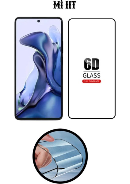 Mi 11T 6d Tam Kaplayan Ekran Koruyucu ve Şeffaf Kılıf 2li Avantajlı Paket fiyatları