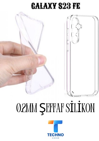 Samsung S23 Fe 6d Tam Kaplayan Ekran Koruyucu ve Şeffaf Kılıf 2li Avantajlı Paket modelleri