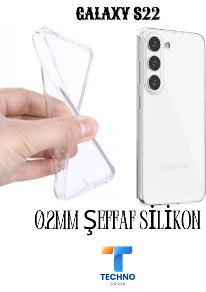 Samsung S22 6d Tam Kaplayan Ekran Koruyucu ve Şeffaf Kılıf 2li Avantajlı Paket modelleri