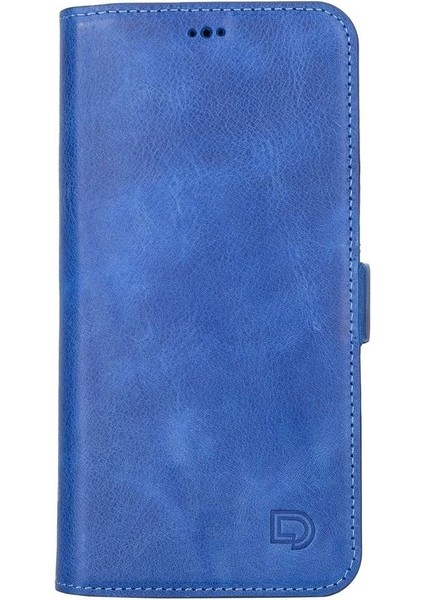 Apple iPhone 13 Pro Max Uyumlu Deri Cüzdanlı Kılıf Okyanus Mavi fiyatları