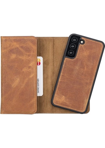 Samsung Galaxy S22 Plus Uyumlu Deri Cüzdanlı Kılıf Santa G19 fiyatları