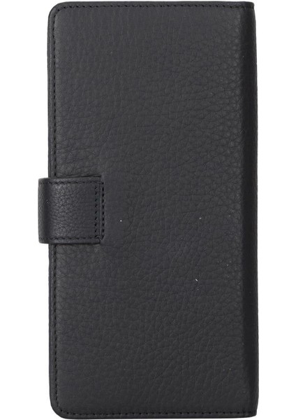 Coppet 6.7 Inch Uyumlu Deri Kartlıklı Kılıf Erc1 Siyah modelleri