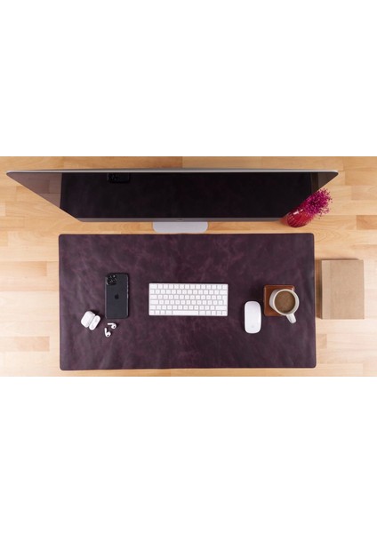Deri Masa Matı 91*48CM Tn6 Mor fiyatları