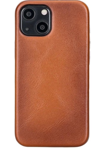 Apple iPhone 13 Uyumlu Deri Arka Kapak Rock RST2EF Taba indirimleri