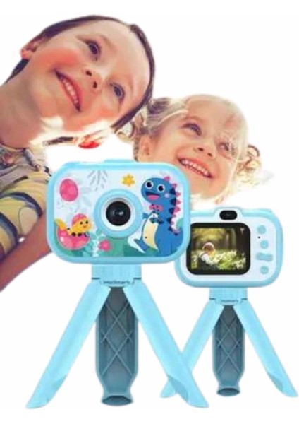 Çocuk Için Eğitici Video Kamera Ayaklı Mini Fotoğraf Makinesi indirimleri