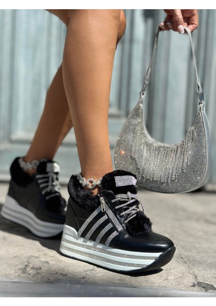 Diago Topuklu Spor Ayakkabı Siyah fırsatları