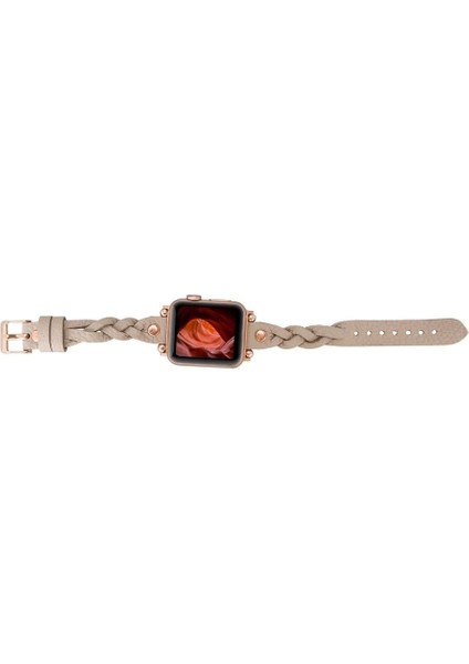 Apple Watch Uyumlu Deri Kordon Wanda 38-40-41MM Rt Erc3 modelleri