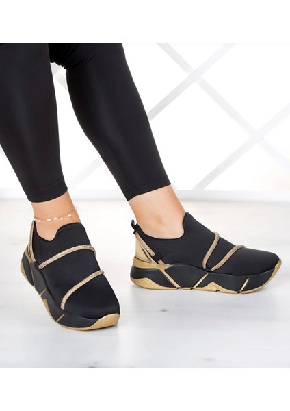 Flow Spor Ayakkabı Gold modelleri