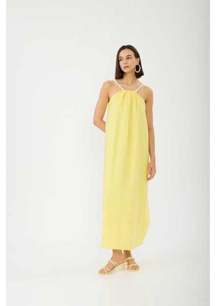 Boncuk Askılı Elbise fırsatları