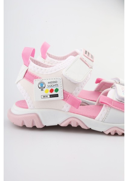 Kız Çocuk Sandalet Çocuk Sandalet Kiz Çocuk Ortopedik Sandalet Hafif Sandalet Cırt Cırtlı Sandalet fırsatları