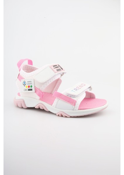 Kız Çocuk Sandalet Çocuk Sandalet Kiz Çocuk Ortopedik Sandalet Hafif Sandalet Cırt Cırtlı Sandalet