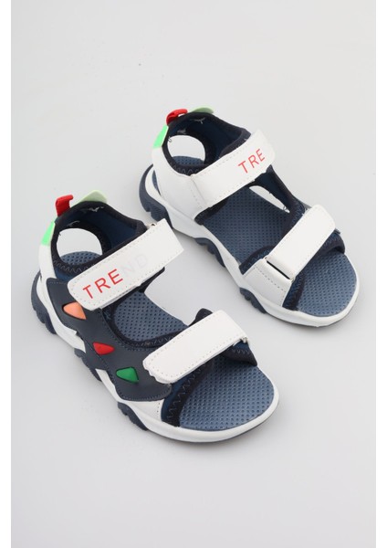 Unisex Çocuk Sandalet Çocuk Sandalet Yazlık Ortopedik Sandalet Hafif Sandalet Cırt Cırtlı Sandalet