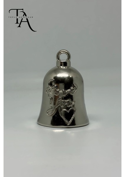 Love You Kalpli Guardian Bell – Motorcular Için Koruma ve Şans Sembolü Çan