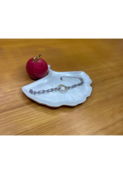 Gümüş Renkli Parlak Zirkon Taşlı Geometrik Halkalı Şık ve Zarif Çelik Kadın Bileklik indirimleri