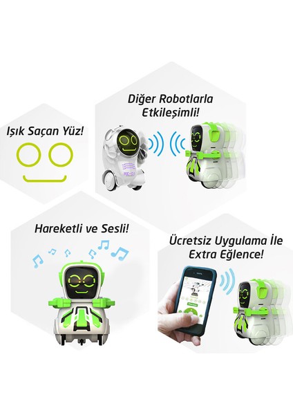 Pokibot Robot Yeşil 88043 fırsatları