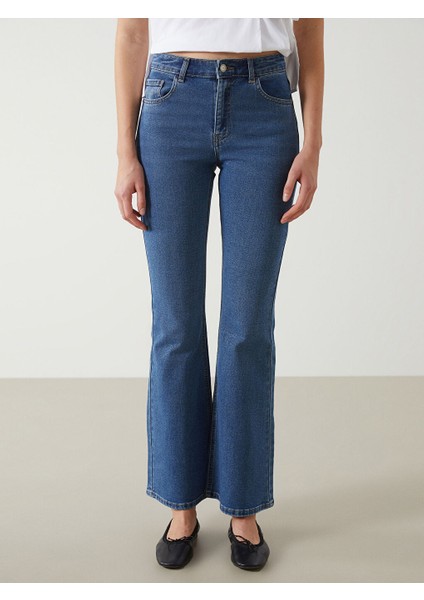 Yeni Sezon Mars Flare Kadin Jean Pantolon - S51940Z8
