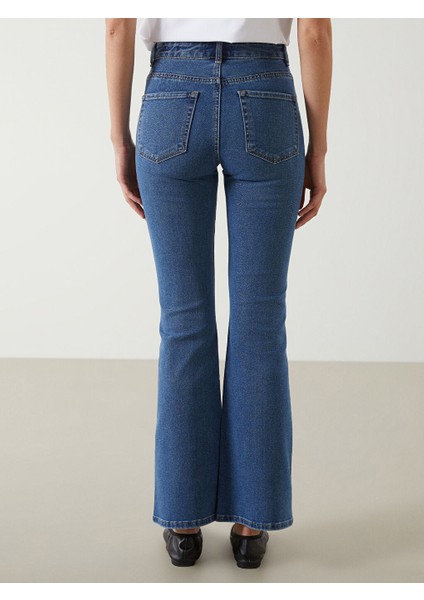Yeni Sezon Mars Flare Kadin Jean Pantolon - S51940Z8