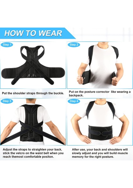 Ankaflex Medikal Dik Durus Korsesi Çift Balenli Omuz Bel Sırt Korsesi fiyatları