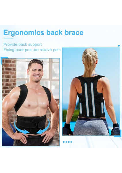 Ankaflex Medikal Dik Durus Korsesi Çift Balenli Omuz Bel Sırt Korsesi modelleri