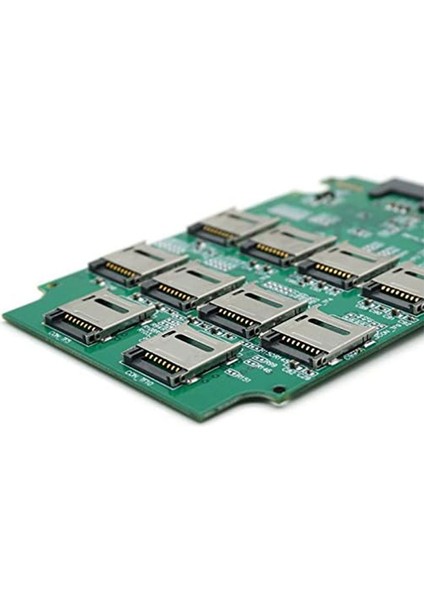 Micro Sd Sata Çevirici Mikro Sd Sata Çevirici 10 Port Micro Sd Sata Kart