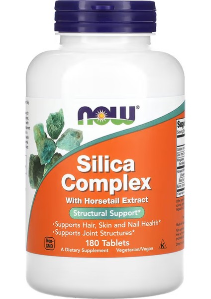 Silica Complex With Horsetail Extract, 180 Tablets