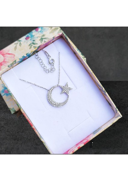 925 Ayar Gümüş Ayyıldız Kolye modelleri