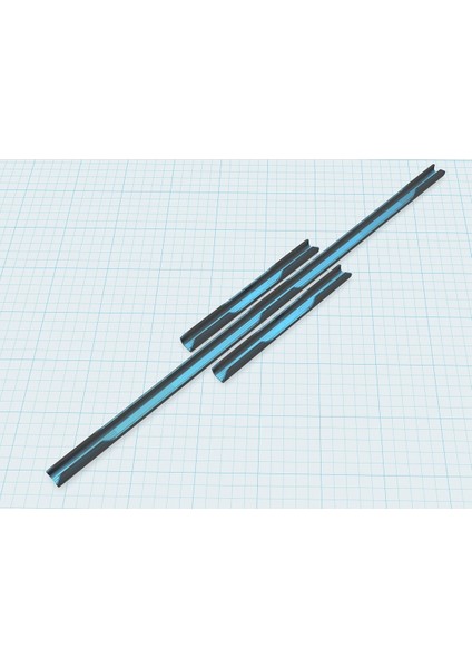 M6 Pimi Altında Ciclop 3d Tarayıcı Için Lazer Kablo Yolu Ve Motor Kablo Yolu (plastik Aparattır)