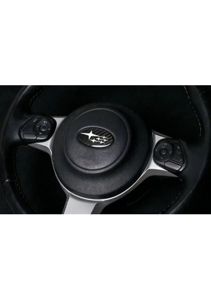 Direksiyon Siyah Beyaz Amblem Logo Arma Subaru Ile Uyumlu