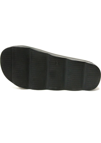 Siyah Lastik Bantlı Anatomik Comfort Sandalet indirimleri