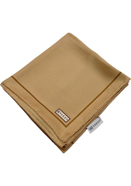 Düz Twill Ipek Eşarp - Dore