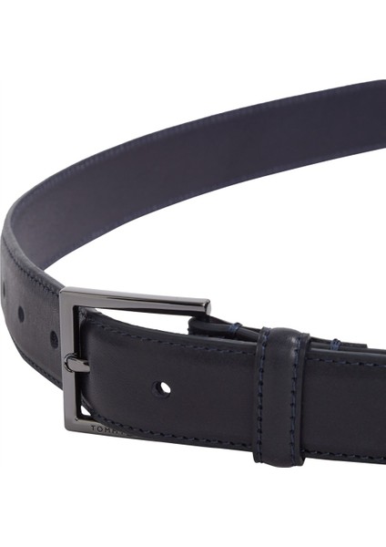 Hudson Leather 3.0 Erkek Mavi Kemer - AM0AM13379
