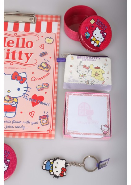 Dekomus Ile Lisanslı Yeni Sezon Hello Kıtty Sekreterlik,kokulu Mum,metal Organizer,küp Bloknot,para Çantası,anahtarlık modelleri