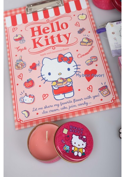 Dekomus Ile Lisanslı Yeni Sezon Hello Kıtty Sekreterlik,kokulu Mum,metal Organizer,küp Bloknot,para Çantası,anahtarlık indirimleri