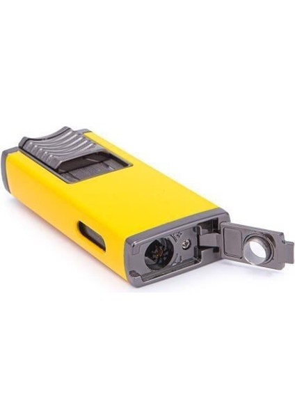 Gunmetal Sarı 2 Torch Çakmak