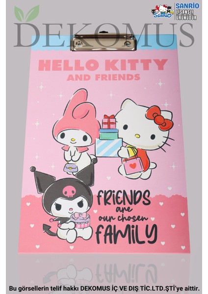 Dekomus Ile Lisanslı Yeni Sezon Hello Kıtty And Frıends Sekreterlik
