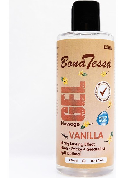 Bona Tessa Vanilya Aromalı Masaj Jeli 250 ml